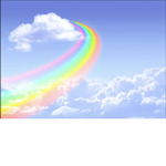 Rainbow Clouds!!!!