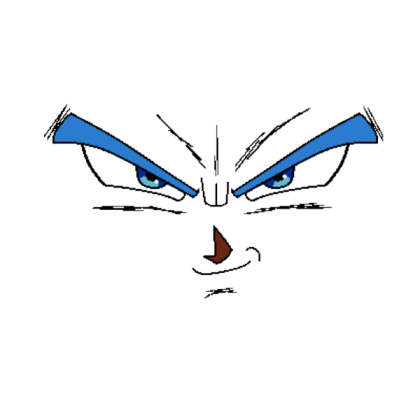 Vegeta RSSB (Royal Blue) Roblox decal