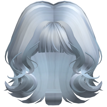 Short Wavy Layered Bob (Sky Blue)