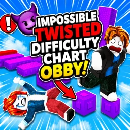[🎃👻] Impossible Twisted Chart Difficulty Obby icon