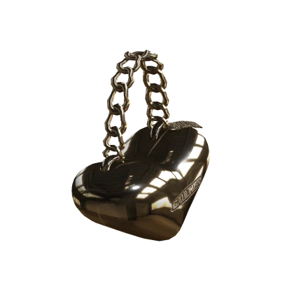 Tall) Holdable Metallic Gold Heart Bag w/ Gold | Roblox Item