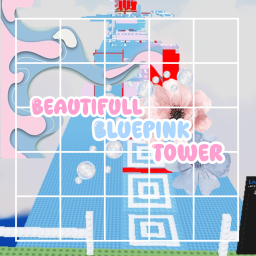(New) Beautifull Bluepink Tower