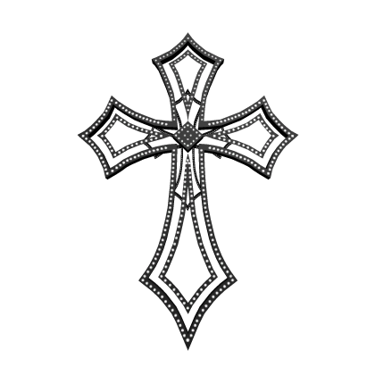 Grunge Rhinestone Crosses (1.0)