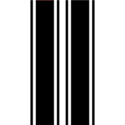 black racing stripes Roblox decal