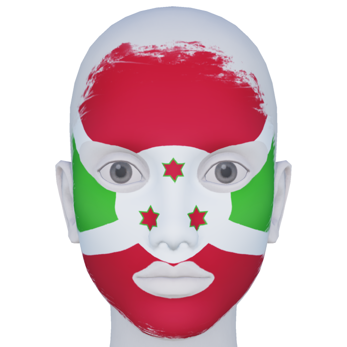 Burundi Facepaint