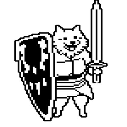 Lesser Dog - Undertale Roblox decal