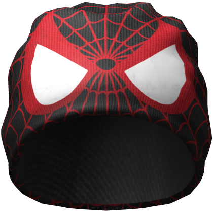 🕷️Cute Y2K Black Spider Multiverse Man Beanie🕷️ Roblox item