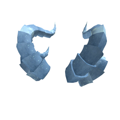 (⌛) Glacier Creature Horns Roblox item