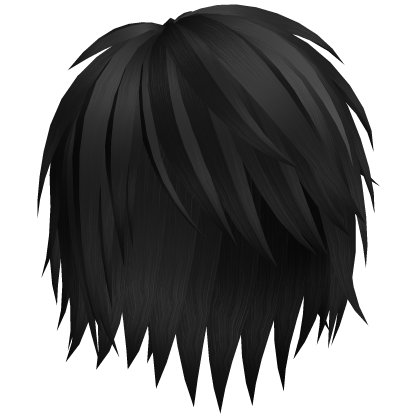 Awesome Emo Black Hair Roblox item