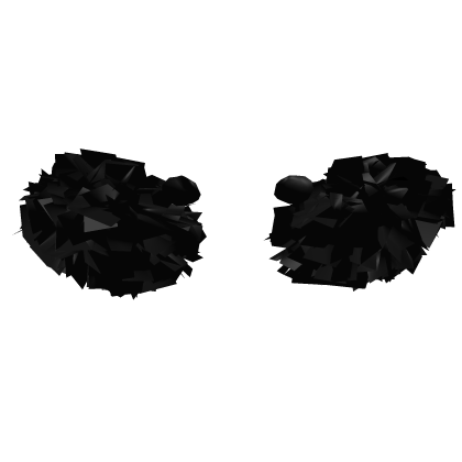HUGE black poof extensions Roblox item
