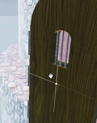 Wooden Castle Door preview 1