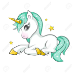 Fluffy Rainbow Unicorn Glitter Sparkles Club