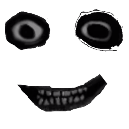 Goofy Scary Face Roblox decal
