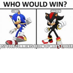 Sonic and friends shadow