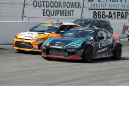 race cars vs drift cars icon