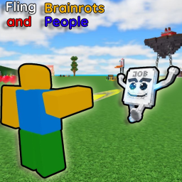 Fling Brainrots and People
