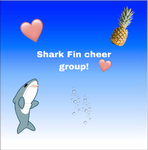 Shark fin cheer group
