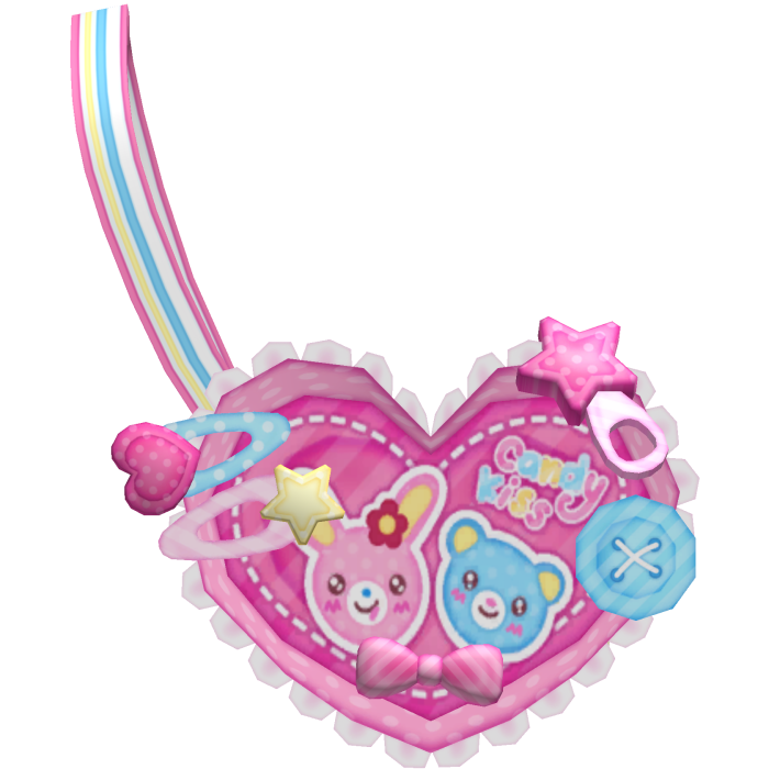3.0 Cute Kawaii Pink Mimi Mezzo Piano Heart Bag