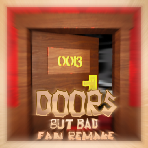 DOORS But Bad Fan Remake official Roblox game thumbnail