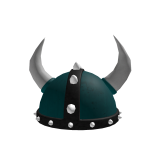 Blue Viking Helmet