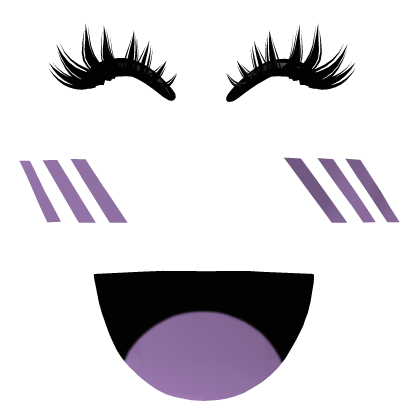 Super Super Happy Face (SSHF) (Purple) Roblox item