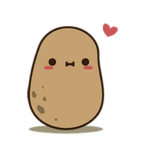 Les patates kawaii de roblox que j'adore plus que
