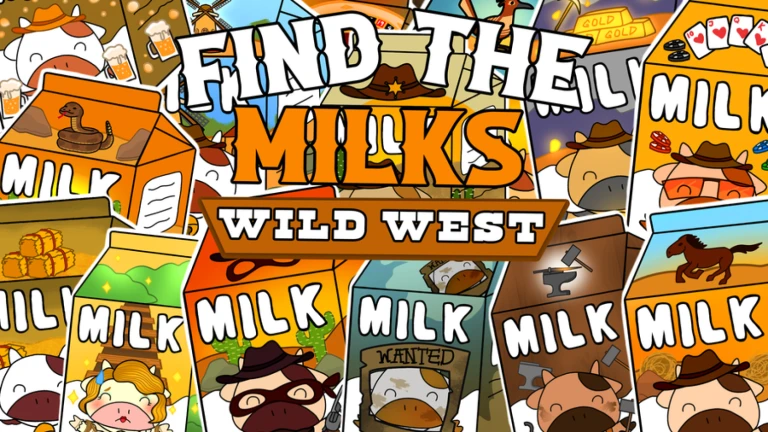 Find the Milks 🥛 (284) WILD WEST 🤠