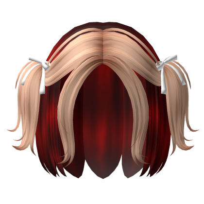 Cheap Preppy Cottage Twintails (Red to Blonde) Roblox item