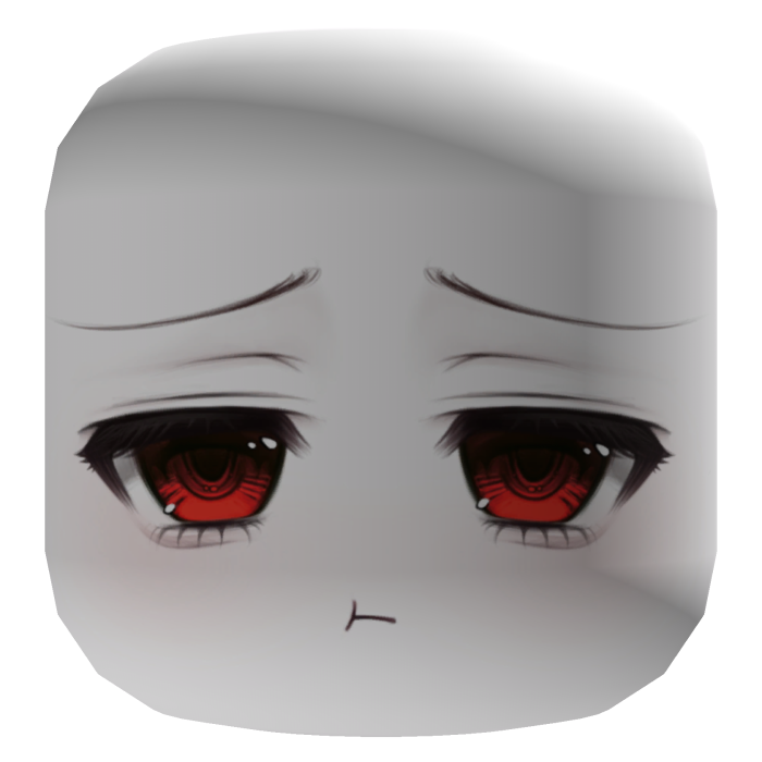 Sleepy Moe Emo Doll Face