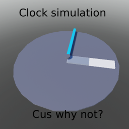 Clock simulation