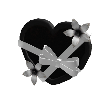 ♡ emo valentine heart flower box