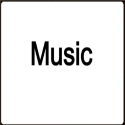 Music Roblox decal