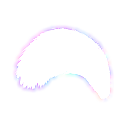 Iridescent Fox Tail [Glowy, Emissive]