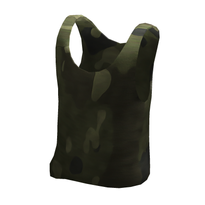 Military Tank Top | Camo | Forest B thumbnail