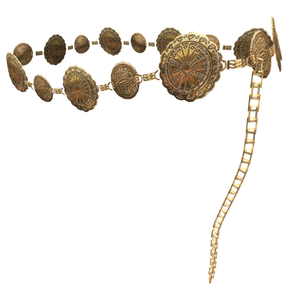 Gold Elegant Chain Coin Belt 3.0