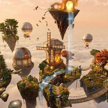 Floating Islands 🌤️