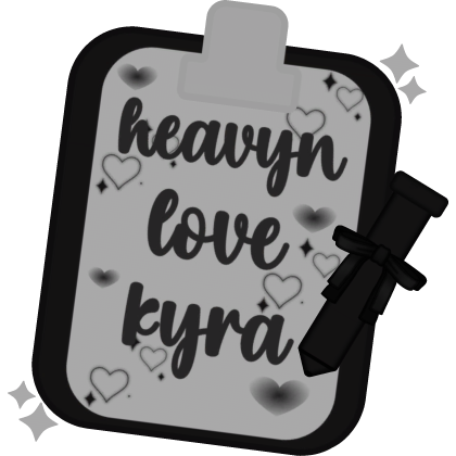✿ ︵ heavyn & kyra clipboard ⸝⸝⸝