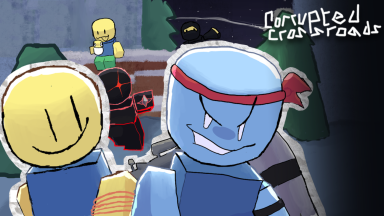 Thumbnail for Roblox game: Corrupted Crossroads
