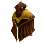 Golden Helmet of the Brown Dragon Guardian