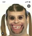 Funny people face reveal