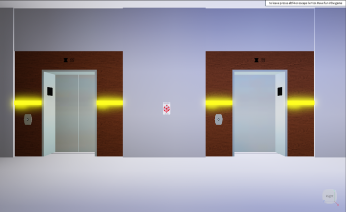 (Fire Alarm System!) elevators/lifts (my version) screenshot 2