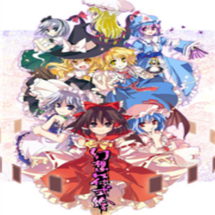 Touhou Poster Roblox decal