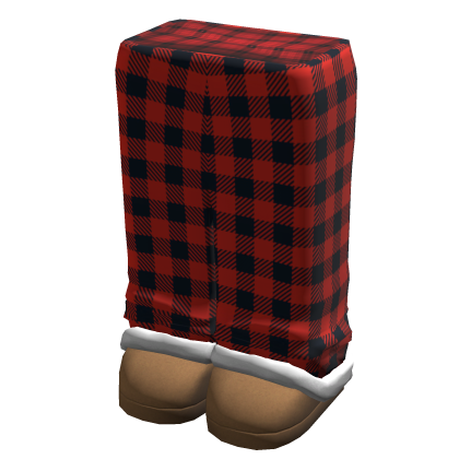 Pajamas and Slippers Red