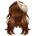 Classic Ginger Bacon Hair with Jason mask