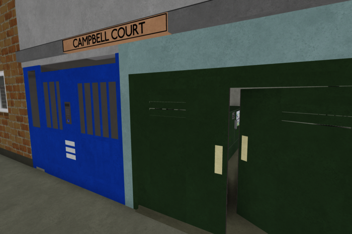 UK Council Block Building – Roleplay Map Exterior preview 2