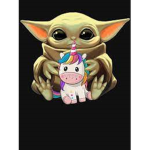 Baby yoda and Unicorn share a group