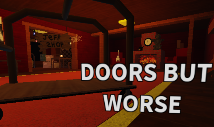 [THE HUGE OUTSIDE] DOORS But Worse 👁 screenshot 2
