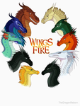 The group of wings of fire