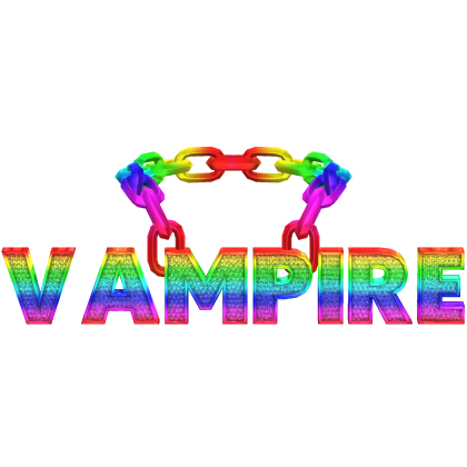 Rainbow Vampire Chain Roblox item