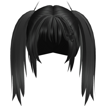 cute halloween pigtails with scorpion bow clips Roblox item